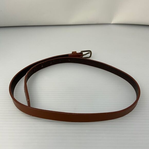 J Crew Girls Small Leather Belt (H12) - Picture 2 of 3